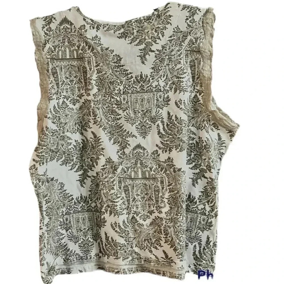 Gloria Vanderbilt Cotton Spandex Crew Neck Woman's size Large - Picture 2 of 3